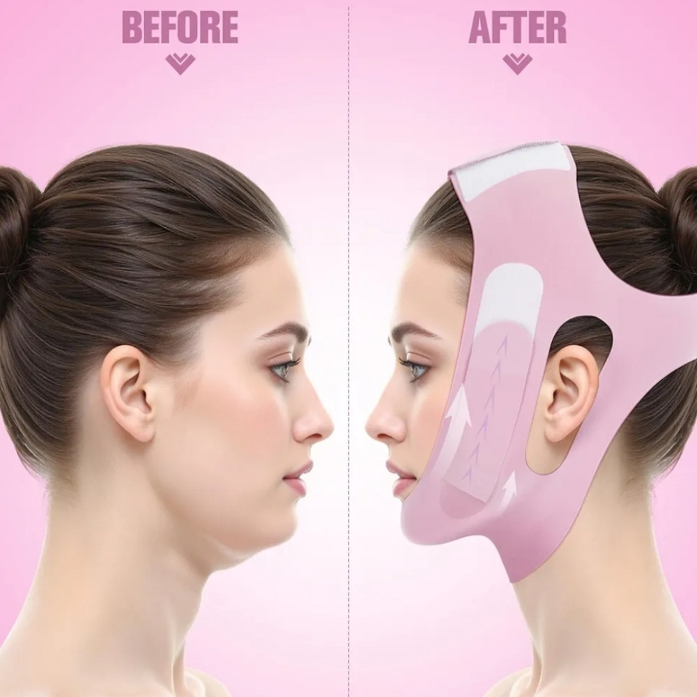 Chin Strap For Sleeping - Jawline Shaper - Picture 5 of 10